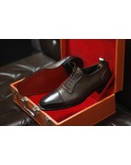 Men's Brown Lace Up Leather Shoes