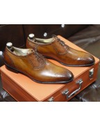 Men's Formal Shoes Brown Leather