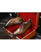 Men's Formal Shoes Brown Leather