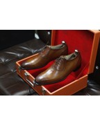 Men's Formal Shoes Brown Leather